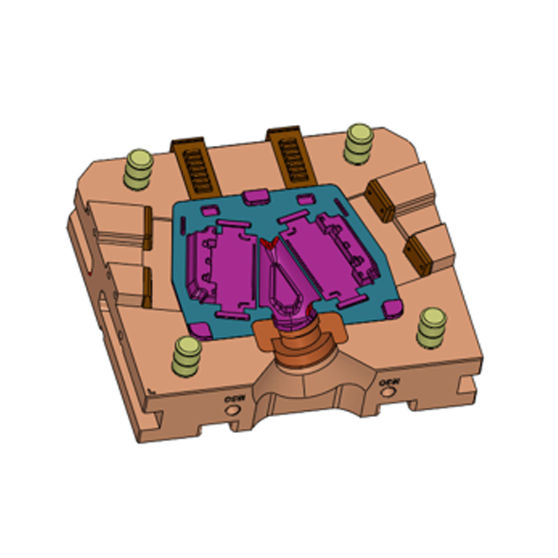 صفحه محفظه باتری آلیاژ آلومینیوم دایکاست یک قالب دو سوراخ صفحه محفظه باتری آلیاژ آلومینیوم دایکاست یک قالب دو سوراخ